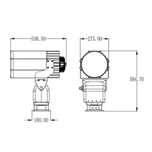 Manual LED Marine Searchlights