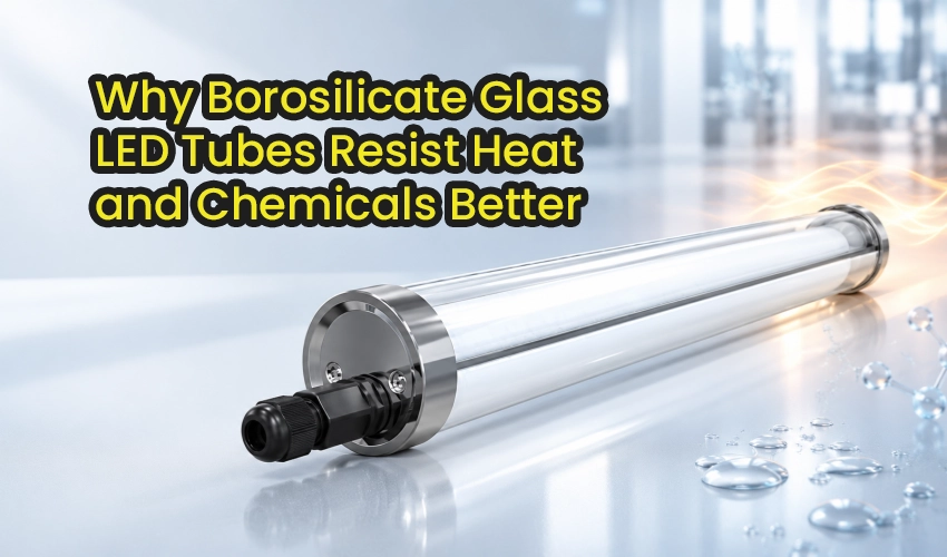 Why Borosilicate Glass LED Tubes Resist Heat and Chemicals Better