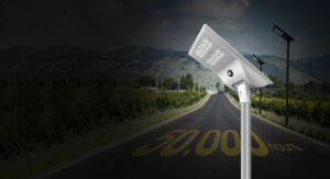 high brightness lighting solar street lights