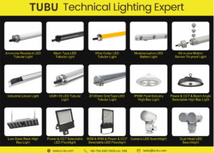 TUBU Technical Lighting Expert — product range